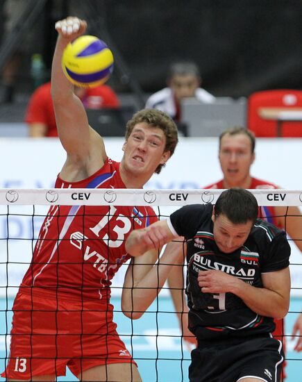 Volleyball European Championships. Match Russia - Bulgaria -3:1 ...