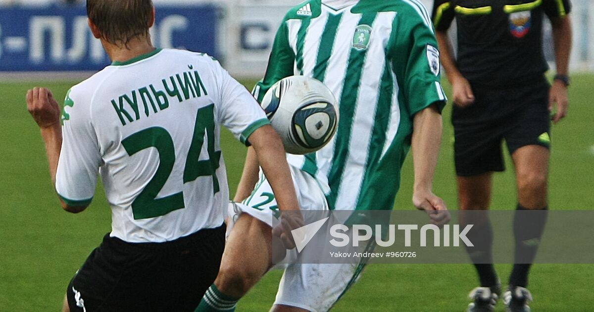 Football. Russian Premier Leagur. Tom vs. Krasnodar Sputnik Mediabank