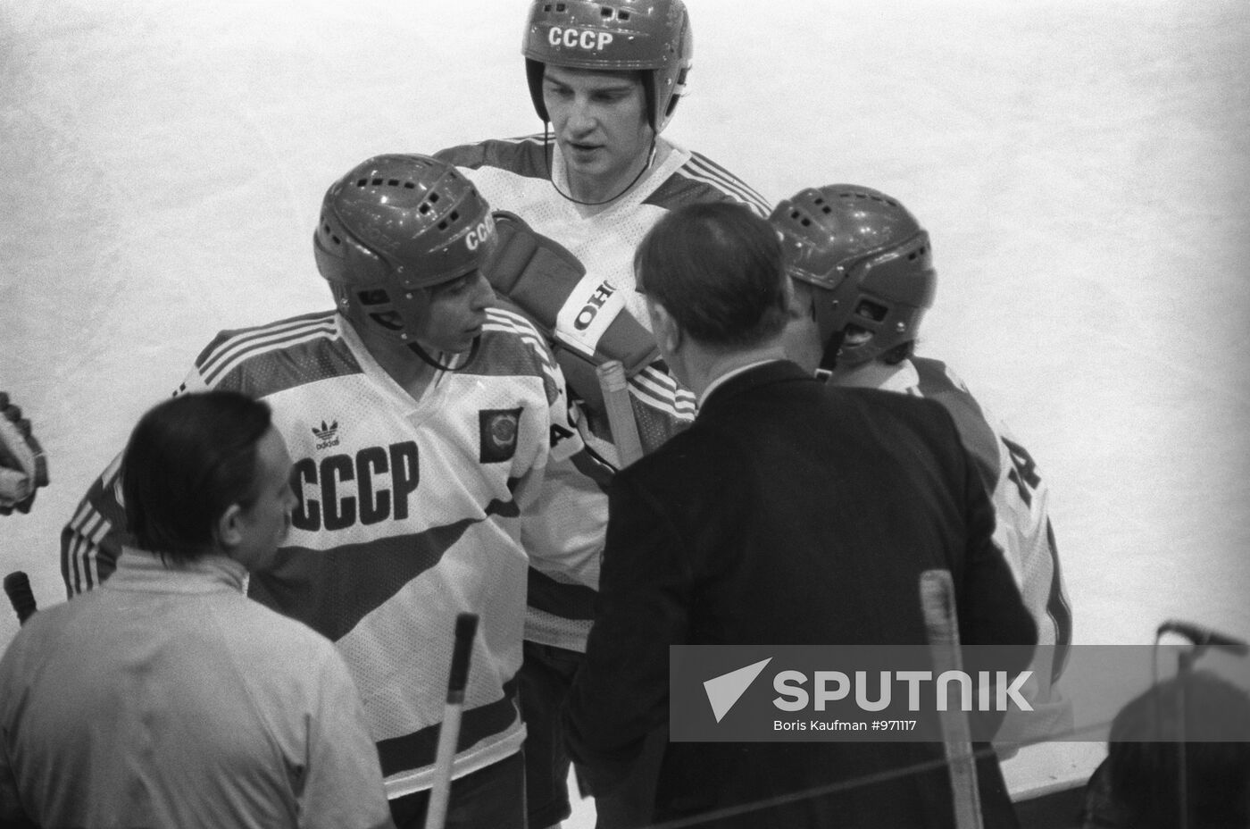 Soviet national ice hockey team players Sputnik Mediabank