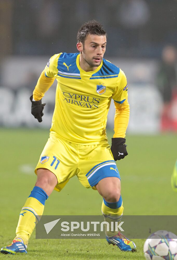 Football Champions League Match Zenit APOEL Sputnik Mediabank football-champions-league-match-zenit-apoel-sputnik-mediabank