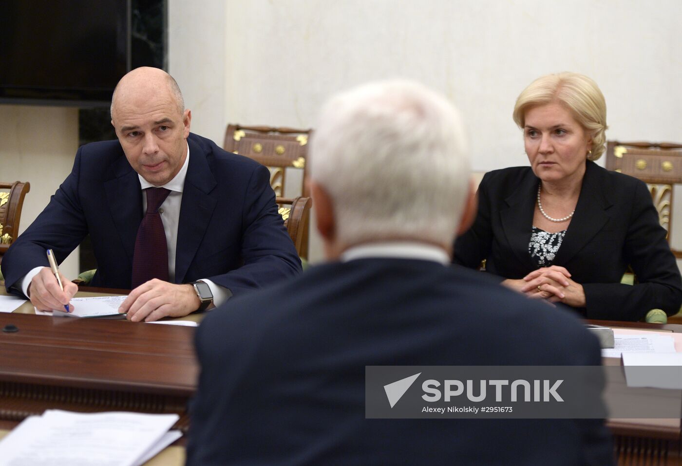 Russian President Vladimir Putin holds meeting on socioeconomic issues