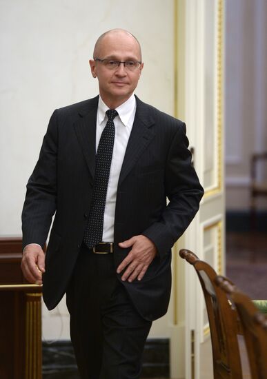 Russian President Vladimir Putin holds meeting on socioeconomic issues