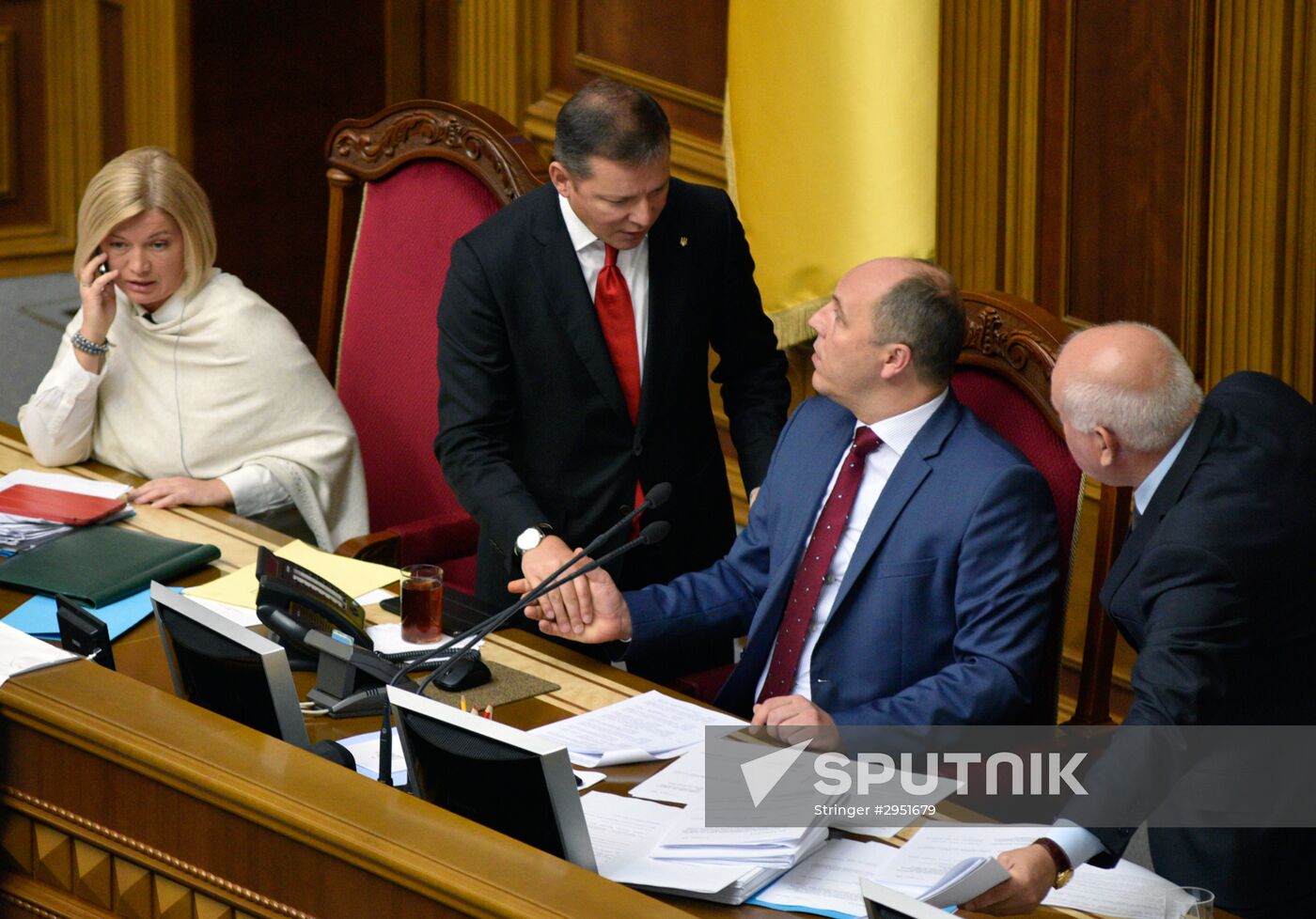 Ukrainian Verkhovna Rada meeting