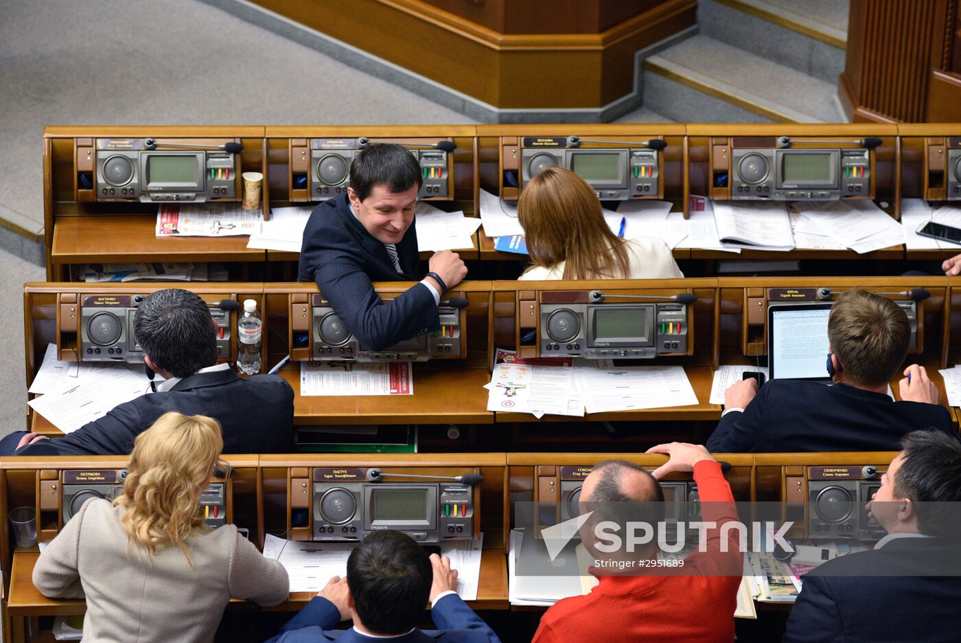 Ukrainian Verkhovna Rada meeting