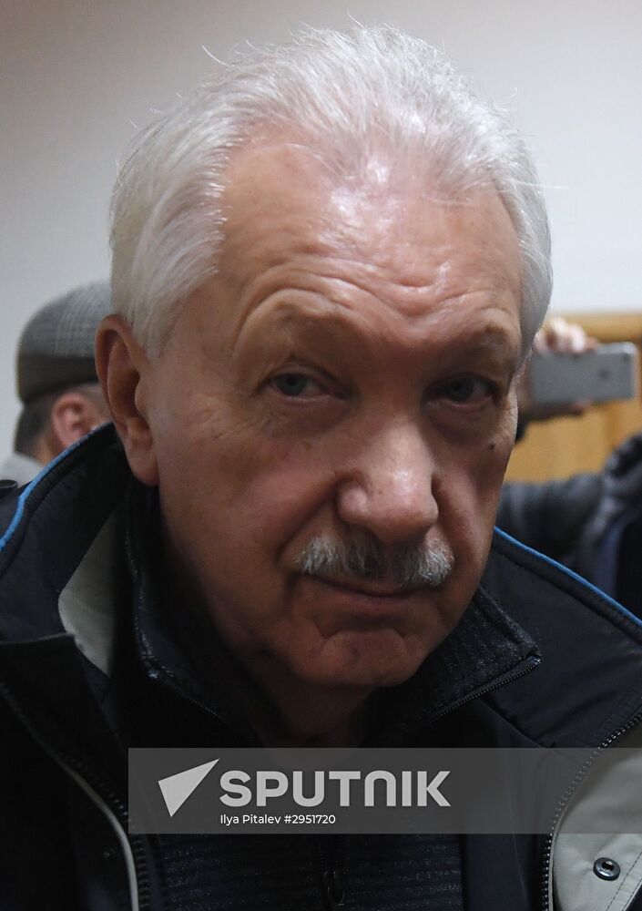 Hearing on a request of investigation to arrest ex-Head of the Komi Republic Vladimir Torlopov