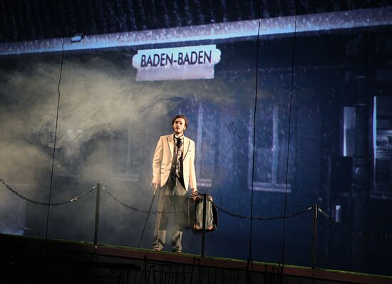 Final rehearsal of Baden-Баден show