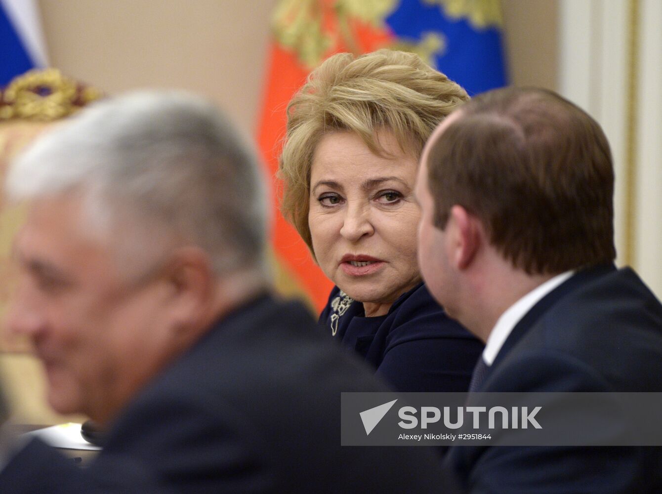 Russian President Vladimir Putin holds Security Council meeting