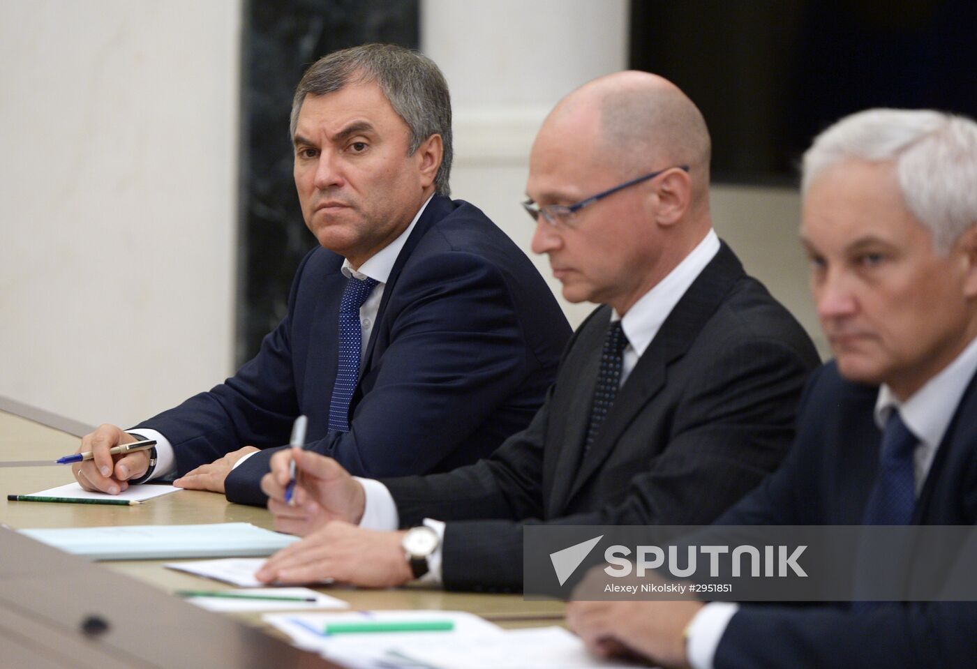 Russian President Vladimir Putin holds Security Council meeting