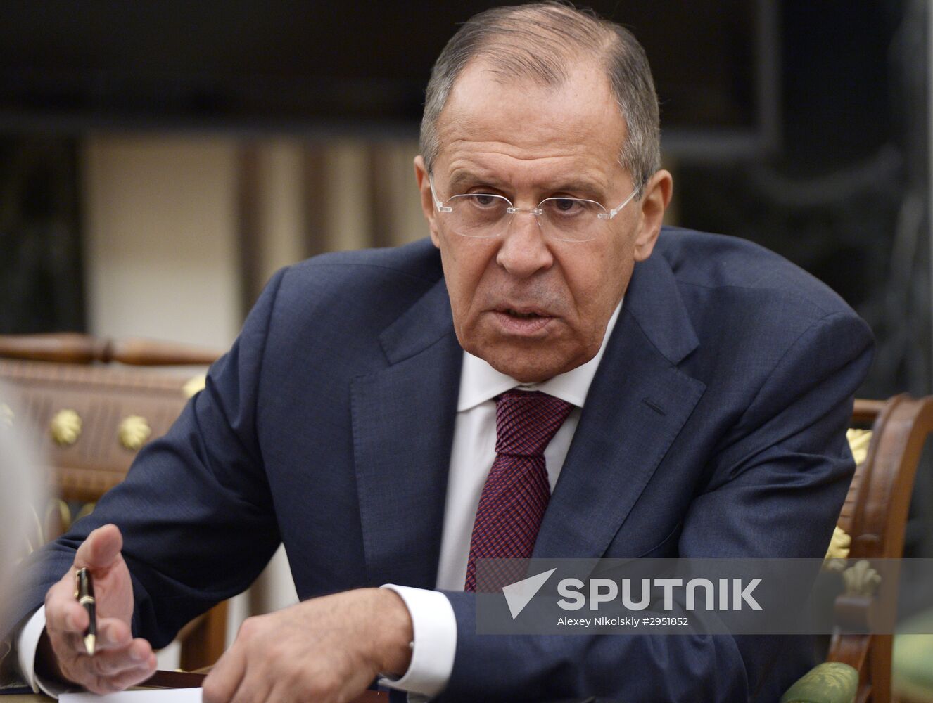 Russian President Vladimir Putin holds Security Council meeting