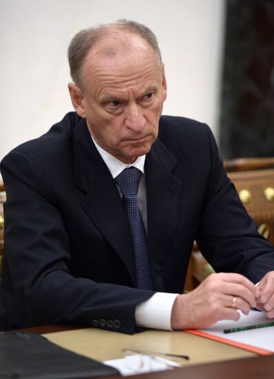 Russian President Vladimir Putin holds Security Council meeting