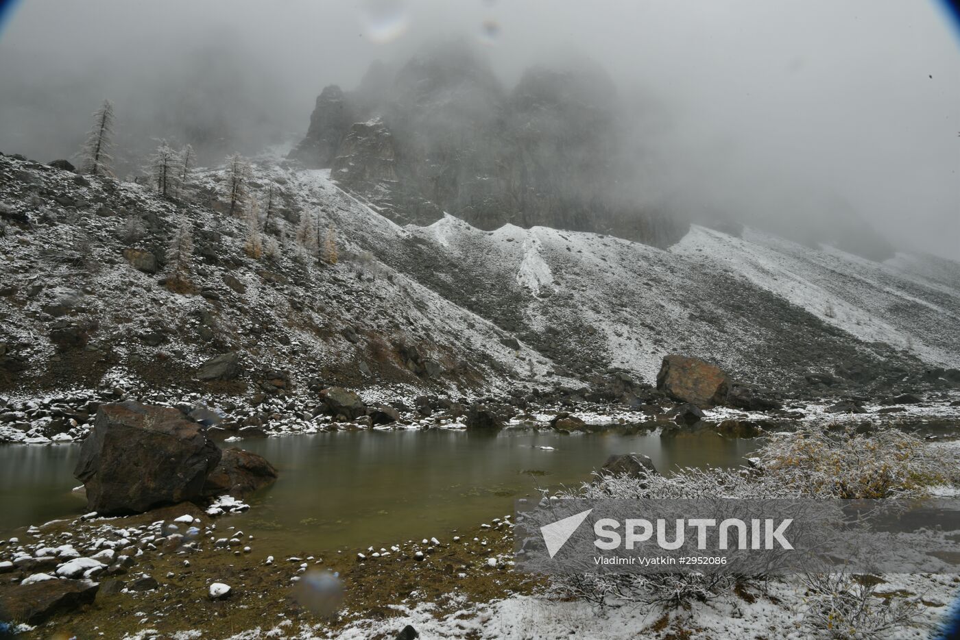 Fall in the Altai Mountains