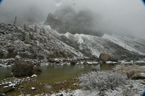 Fall in the Altai Mountains
