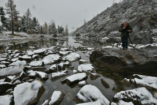 Fall in the Altai Mountains