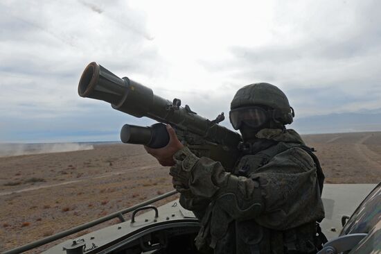 CSTO military exercise Rubezh-2016