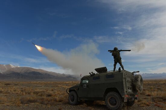 CSTO military exercise Rubezh-2016