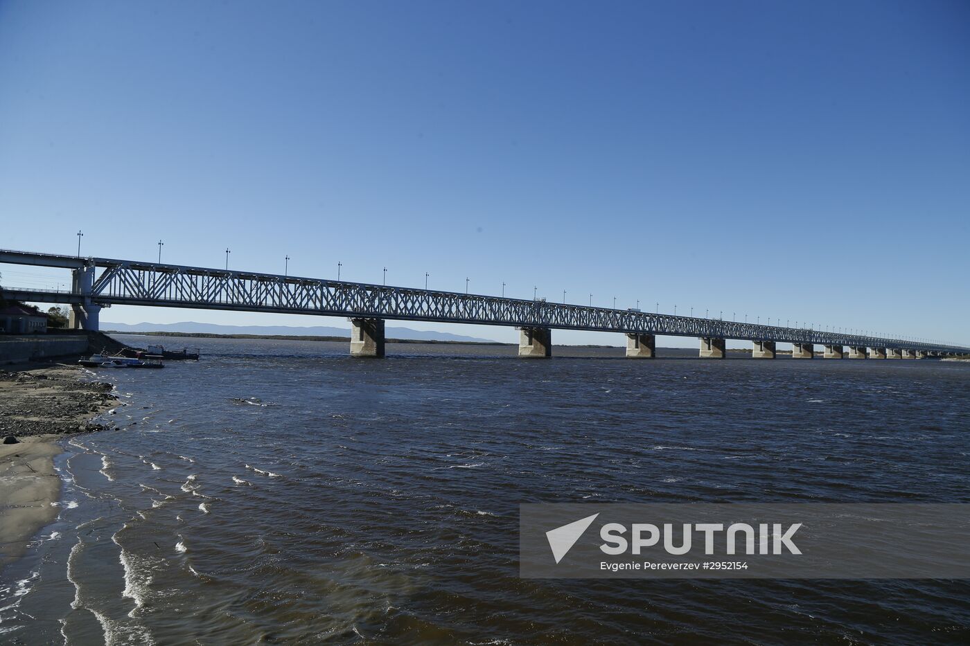 Amur Bridge Centenary in Khabarovsk