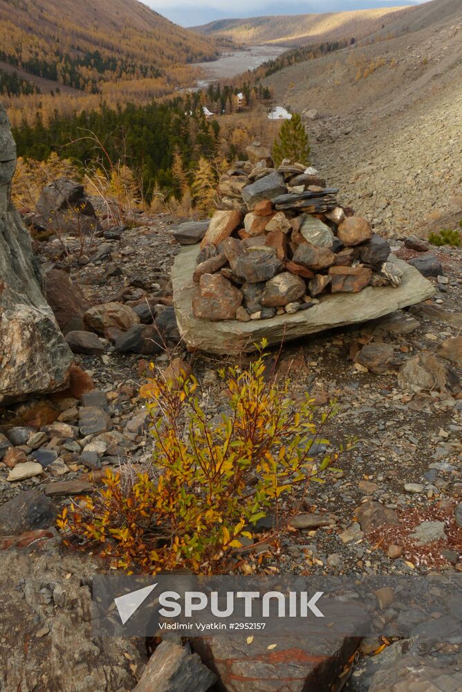 Fall in the Altai Mountains