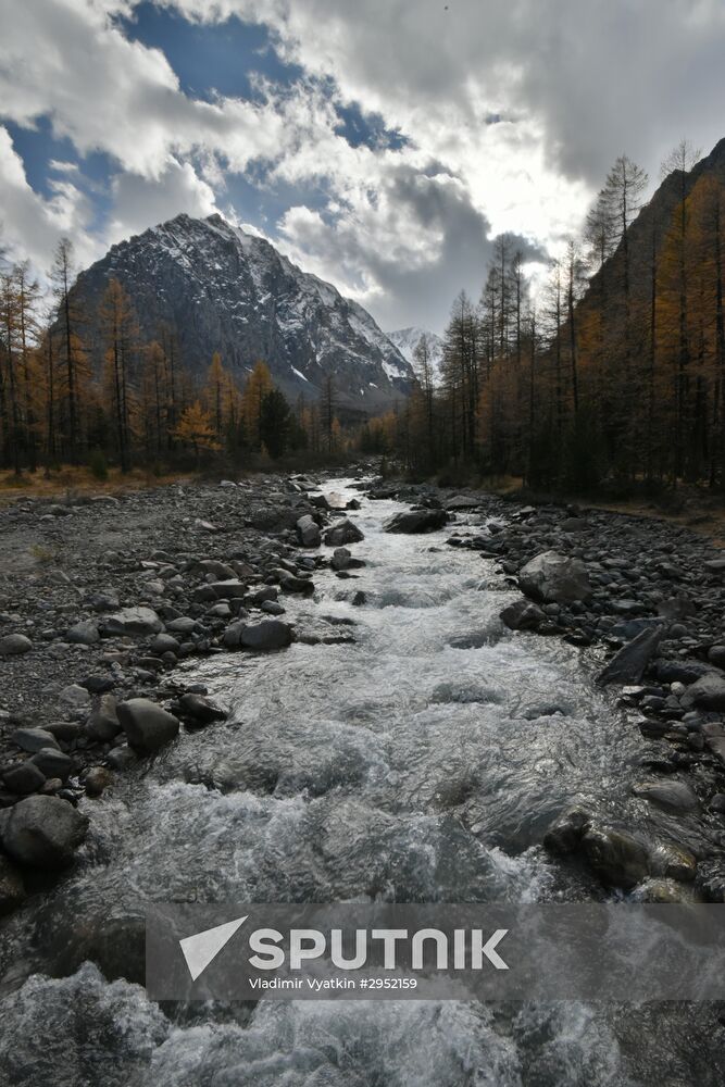 Fall in the Altai Mountains