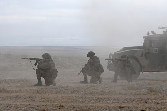 CSTO military exercise Rubezh-2016