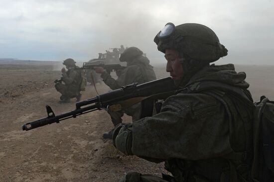 CSTO military exercise Rubezh-2016