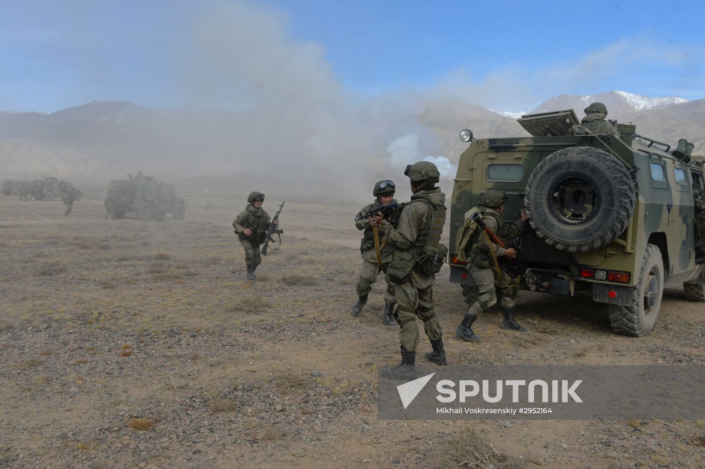 CSTO military exercise Rubezh-2016