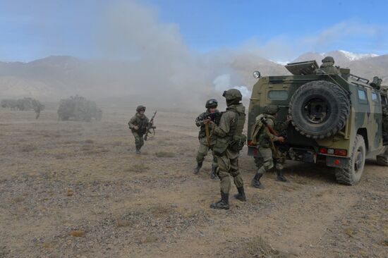 CSTO military exercise Rubezh-2016