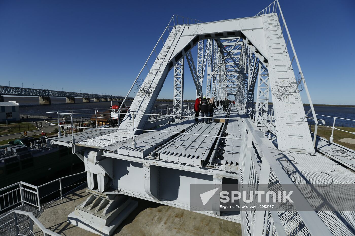 Amur Bridge Centenary in Khabarovsk