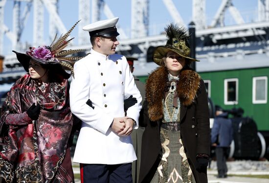 Amur Bridge Centenary in Khabarovsk