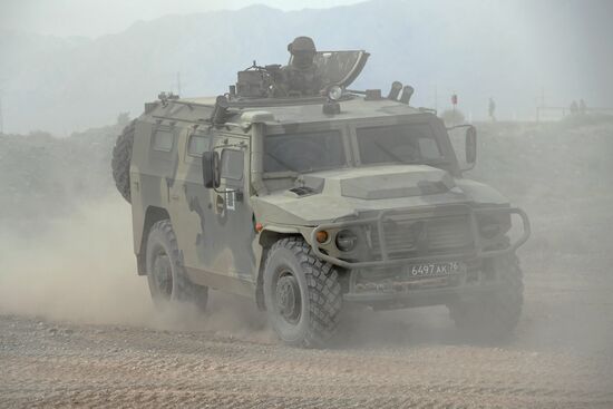CSTO military exercise Rubezh-2016