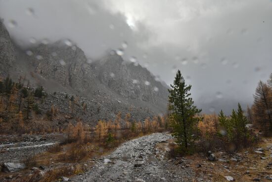 Fall in the Altai Mountains