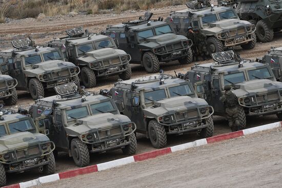 CSTO military exercise Rubezh-2016