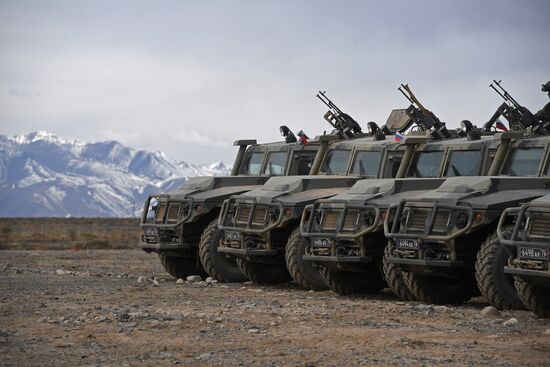 CSTO military exercise Rubezh-2016