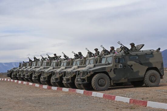 CSTO military exercise Rubezh-2016