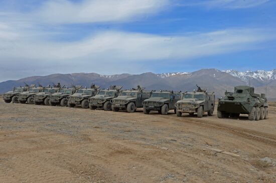 CSTO military exercise Rubezh-2016