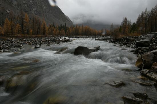 Fall in the Altai Mountains