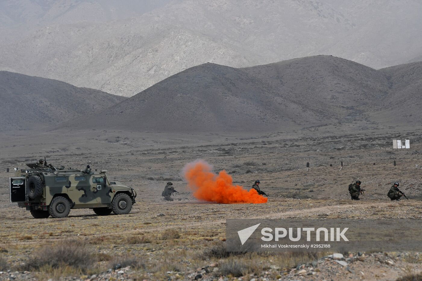 CSTO military exercise Rubezh-2016