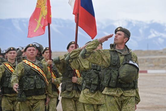 CSTO military exercise Rubezh-2016