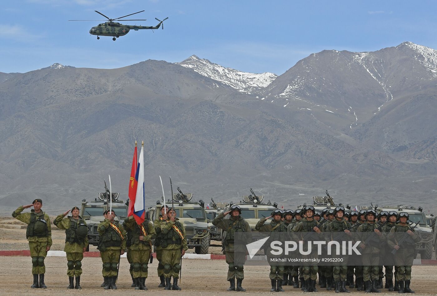 CSTO military exercise Rubezh-2016