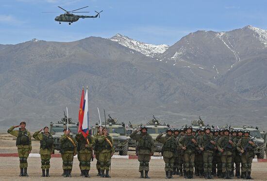 CSTO military exercise Rubezh-2016