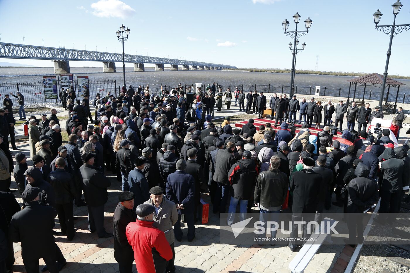 Amur Bridge Centenary in Khabarovsk