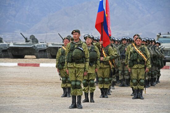 CSTO military exercise Rubezh-2016