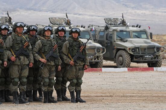 CSTO military exercise Rubezh-2016