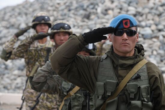 CSTO military exercise Rubezh-2016