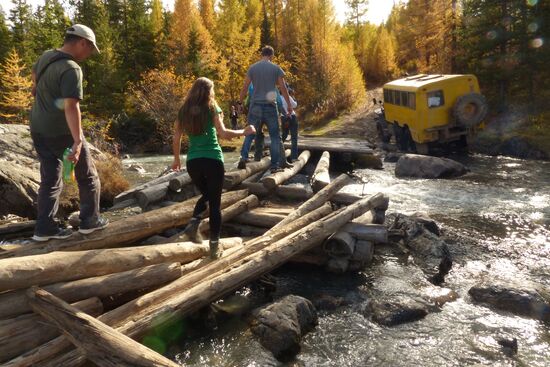 Fall in the Altai Mountains