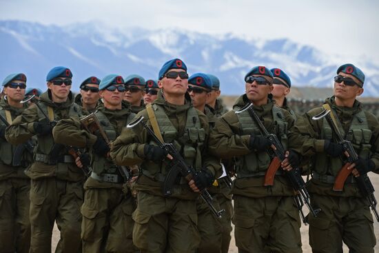CSTO military exercise Rubezh-2016