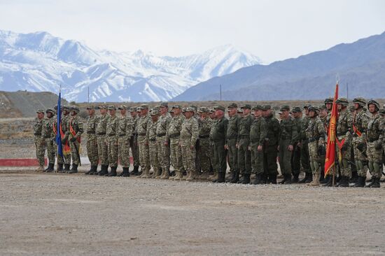 CSTO military exercise Rubezh-2016