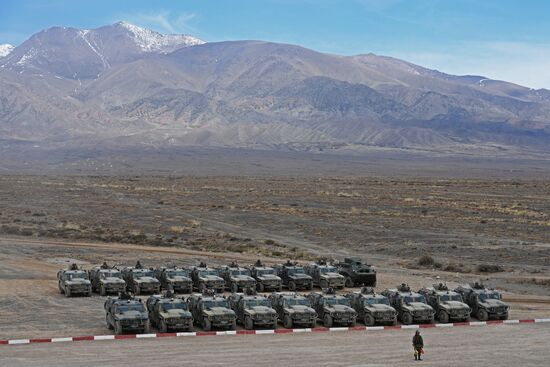 CSTO military exercise Rubezh-2016
