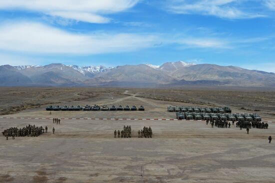 CSTO military exercise Rubezh-2016