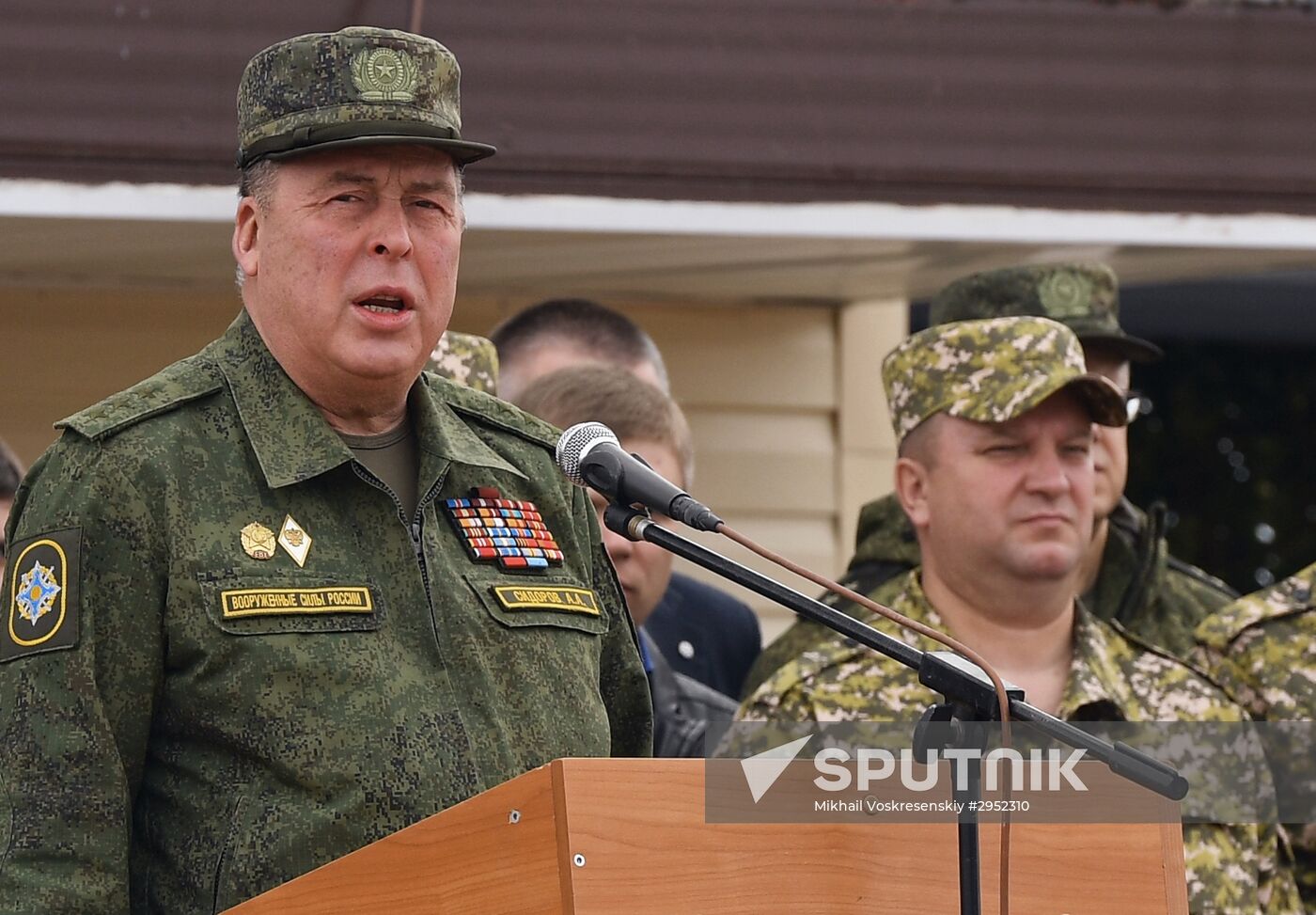 CSTO military exercise "Frontgier-2016"