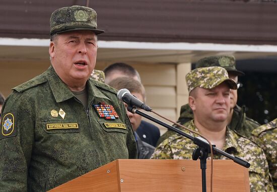 CSTO military exercise "Frontgier-2016"